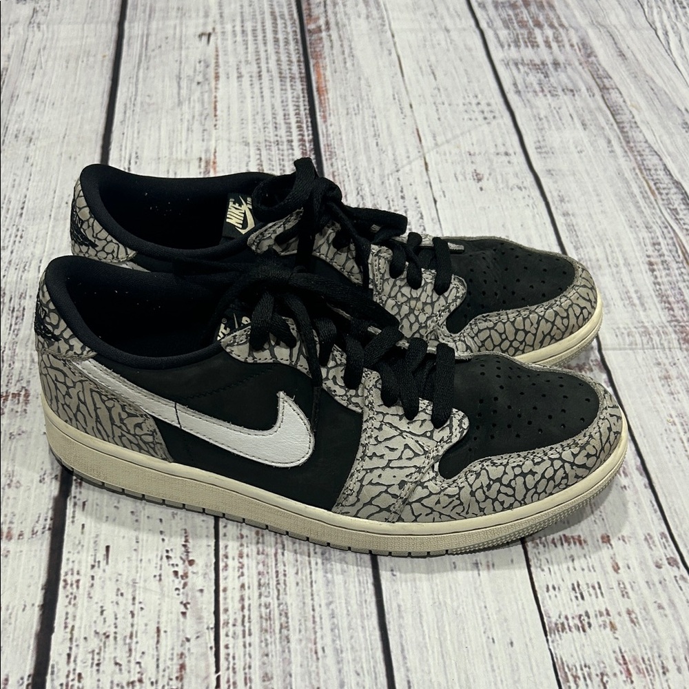 Air Jordan 1 Low "Elephant Print" sneakers